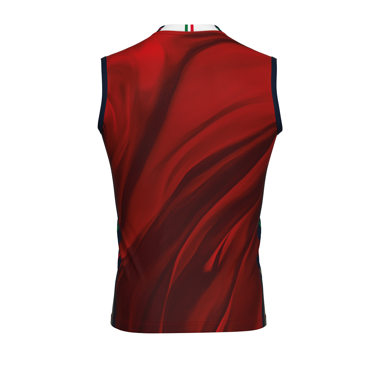 ERREA' MAGLIA NAZIONALE ITALIANA VOLLEY 4^MG GARA UNISEX AMARANTO BLU