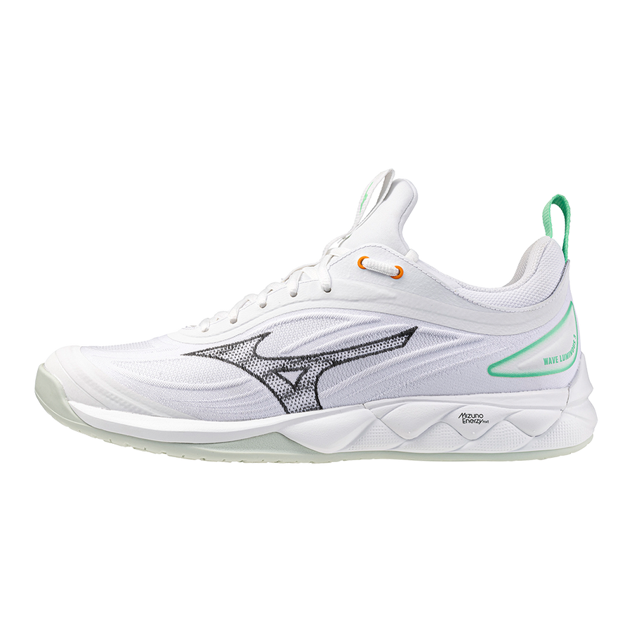 MIZUNO WAVE LUMINOUS WHITE BLACK FROZEN EMERAID
