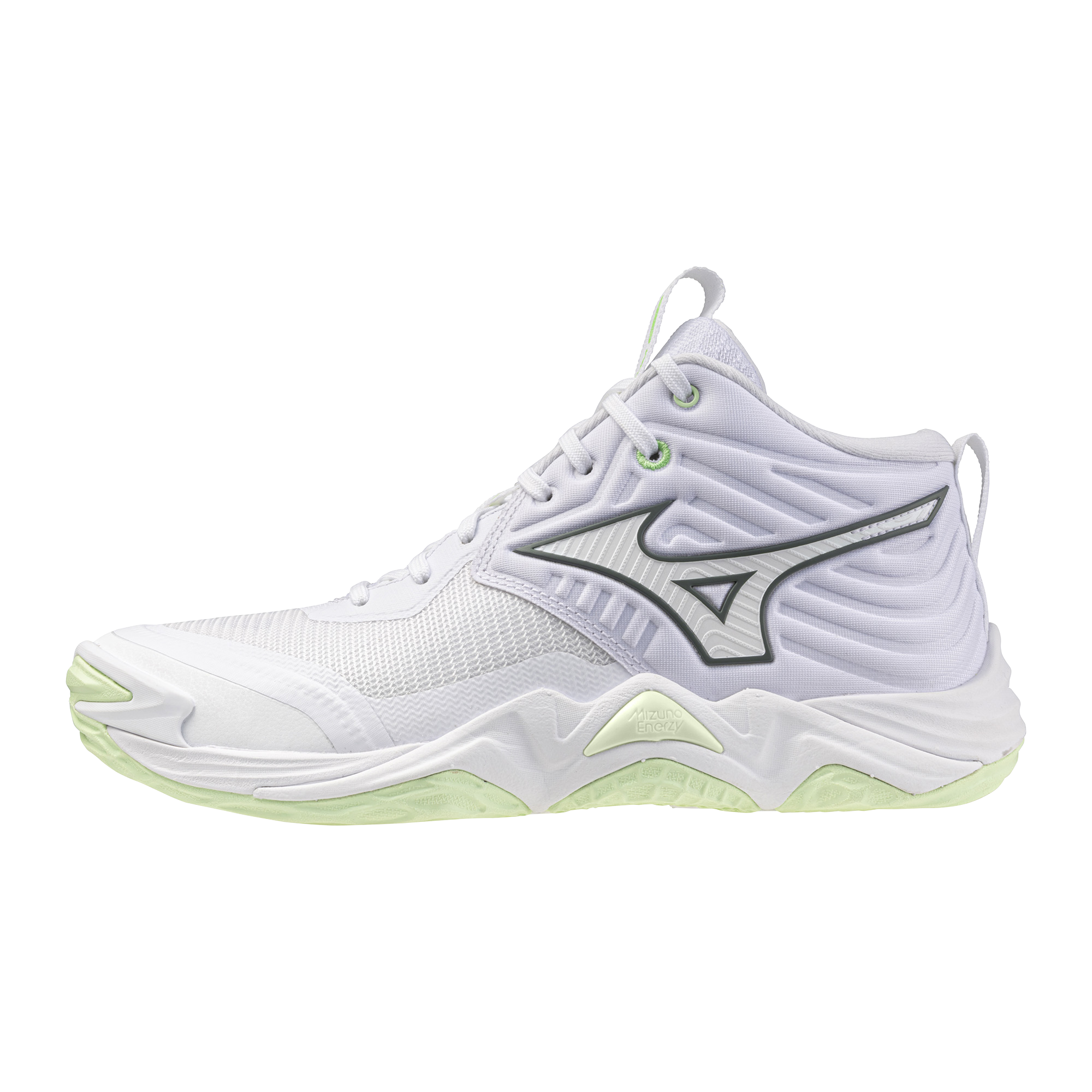 MIZUNO MOMENTUM ELITE MID W WHITE BALSAM GREEN AMBROSIA